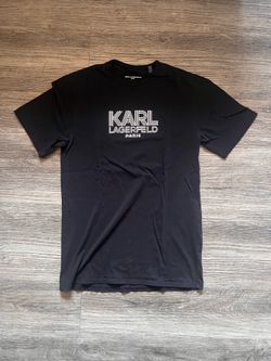 Black Karl lagerfeld t shirt size XS