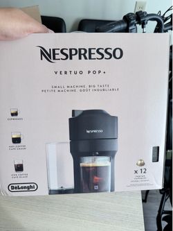 Vertuo Pop+ Liquorice Black