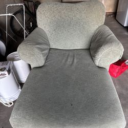 Long Upholstered Armchair