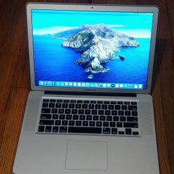 2012 Apple MacBook Pro 15" Intel Quad Core i7 CPU 16 GB Ram 250 GB SSD Retina Display Webcam HDMI WiFi Bluetooth OS 15 Catalina 