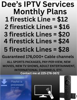 Streaming services