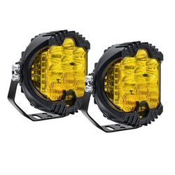 New 2pcs 5inch Waterproof 12000lmns LED Off-road fog lights