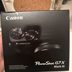 Canon G7 X Mark III