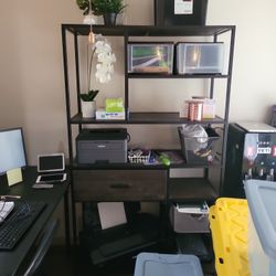 Industrial Style Book Case