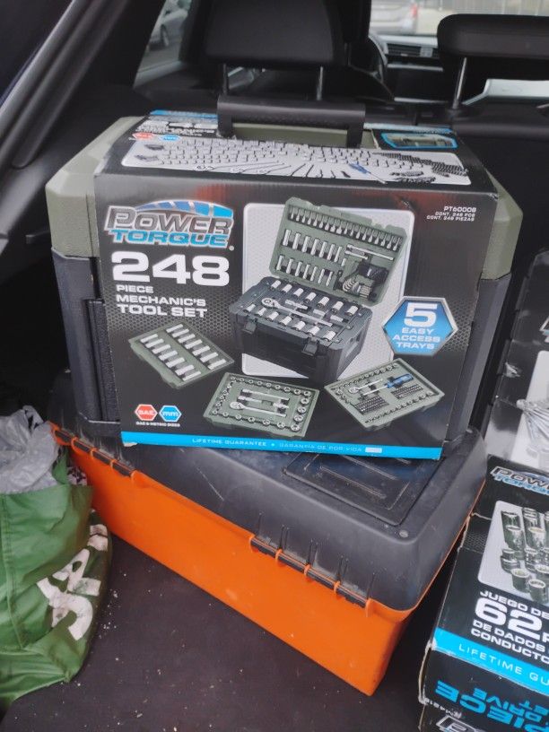 Power Torque 248 Piece Mechanics Tool Set