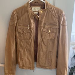 Michael Kors Leather Jacket 