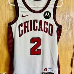 Unworn Lonzo Ball #2 City Edition Bulls Jersey – Nike Authentic – Size 44 – Act Fast!