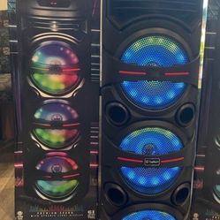 🚨🚨 Triple Bocina Bluetooth Nuevas Con Micrófono Inalámbrico🚨🚨