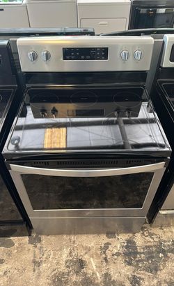 Whirlpool Electric Stove Stainless Steel With Self cleaning
