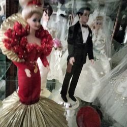 Barbies Porcelain Dolls I Have A Lot Of Them They Start At 100 Up If You See One You Like Just Ask Me I'll Give You A Price