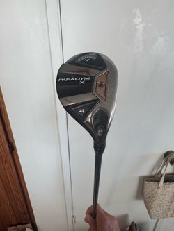 Callaway paradigm x 4 hybrid golf club