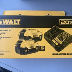 Dewalt 5ah (2 Pack) With Charger