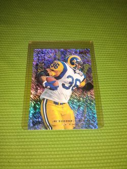 Near Mint 1995  Foil Jerome Bettis Football Card 1000 Yards Club - Topps #26