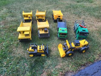 Tonka, Bruder And CAT Trucks Lot