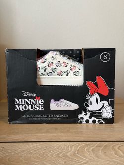Disney Minnie Mouse Ladies Sneakers Size 8