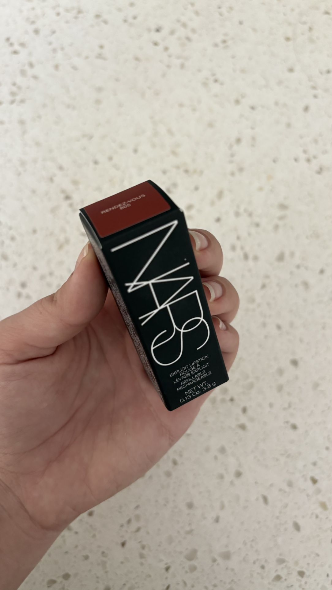 NEW NARS Explicit Lipstick in RENDEZ-VOUS Red