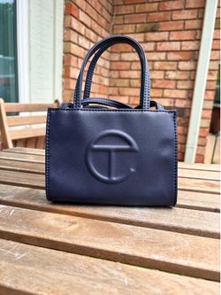 TEFLAR Navy Shopping Bag Small
