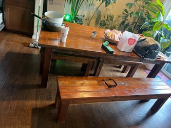 Custom dining table