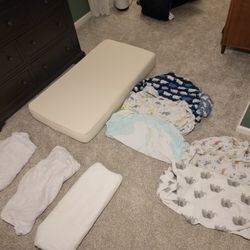 Toddler Size Bed, Firm Breathable Memory Foam