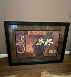 Large Framed living room art