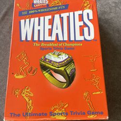 Vintage New Wheaties Sports Trivia Game 