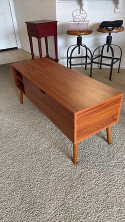 Mid-Century Modern Walnut Coffee Table