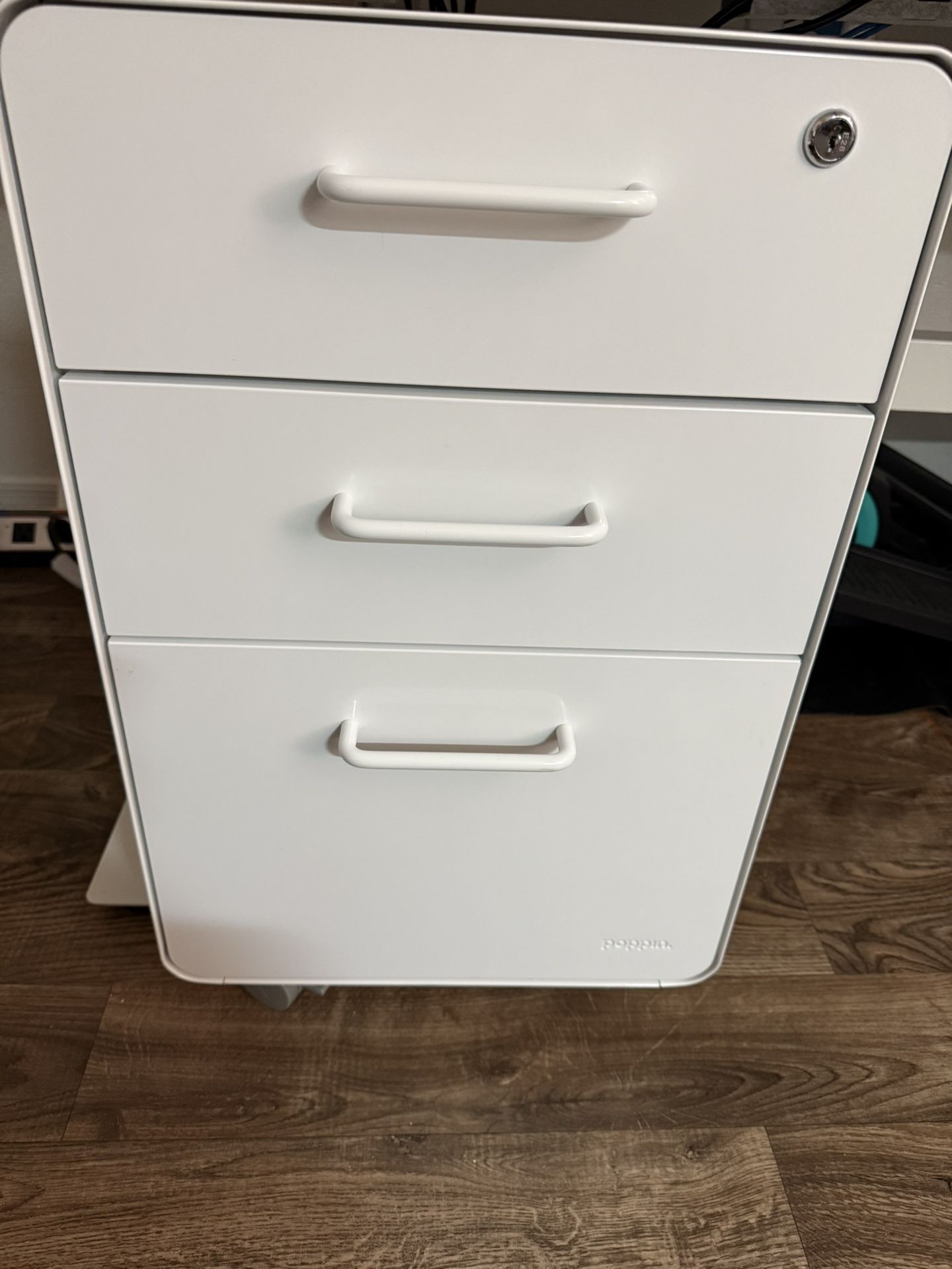 Poppin Stow 3 Drawer File Cabinet