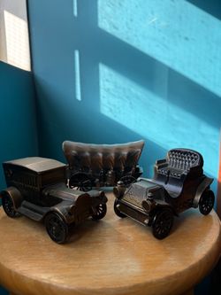 Banthico Inc Vintage Metal Coin Banks - set of 3