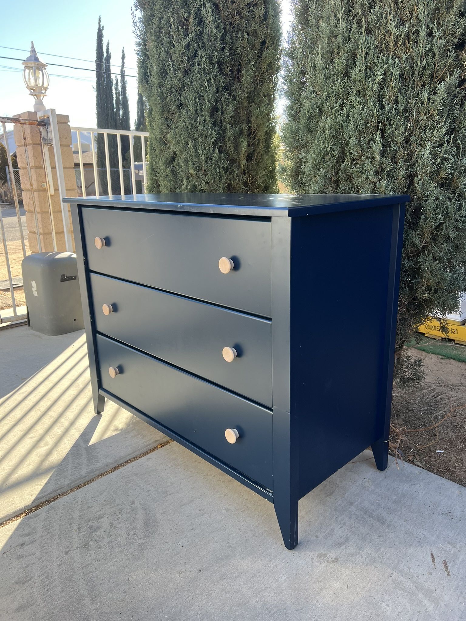 Blue 3-Drawer Dresser! 