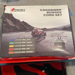 🧰 Heavy-Duty Bungee Cord Set w/ Case – 15 Pieces – $25– Meet-up Only