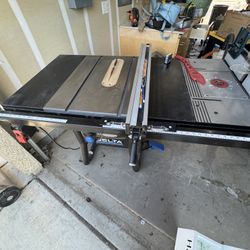 Delta Table Saw W/ Router Combo