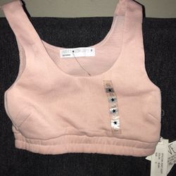Pink Crop Top Bra|Top De Muchacha En Un Color Pastel