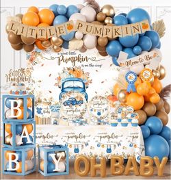 Little Pumpkin Baby Shower Decorations