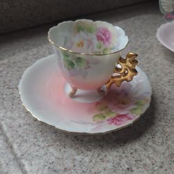 England Fine Bone China Cup And Saucer 