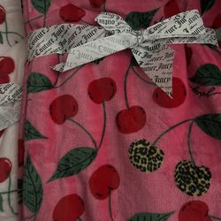 Juicy Couture Cherry Blanket 