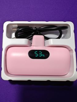 Pink Power Bank (Lightning) 5000mAh