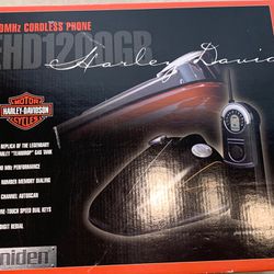 VINTAGE UNIDEN HARLEY DAVIDSON GAS TANK CORDLESS TELEPHONE MODEL EHD 1200GB   Harley-Davidson - cordless phone | EHD 1200GB Uniden   