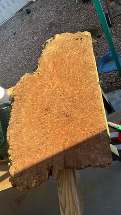 30 x 18 old growth Redwood Burrow slab