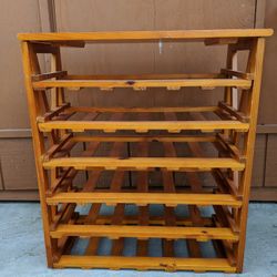 Wooden Wine Rack