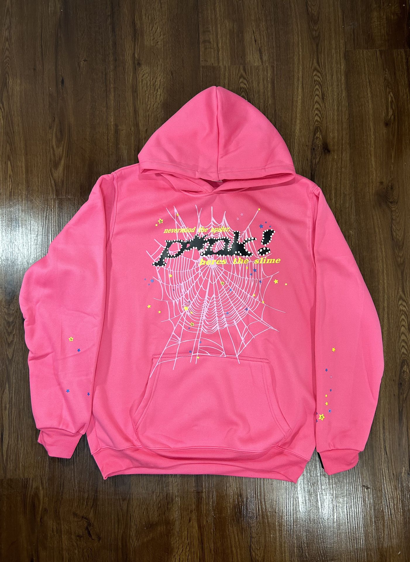 NEW Sp5der P*NK V2 PINK Hoodie Large ACCEPTING OFFERS 
