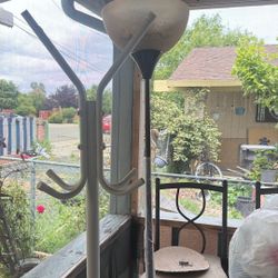 Coat Rack And Lamp Shade 