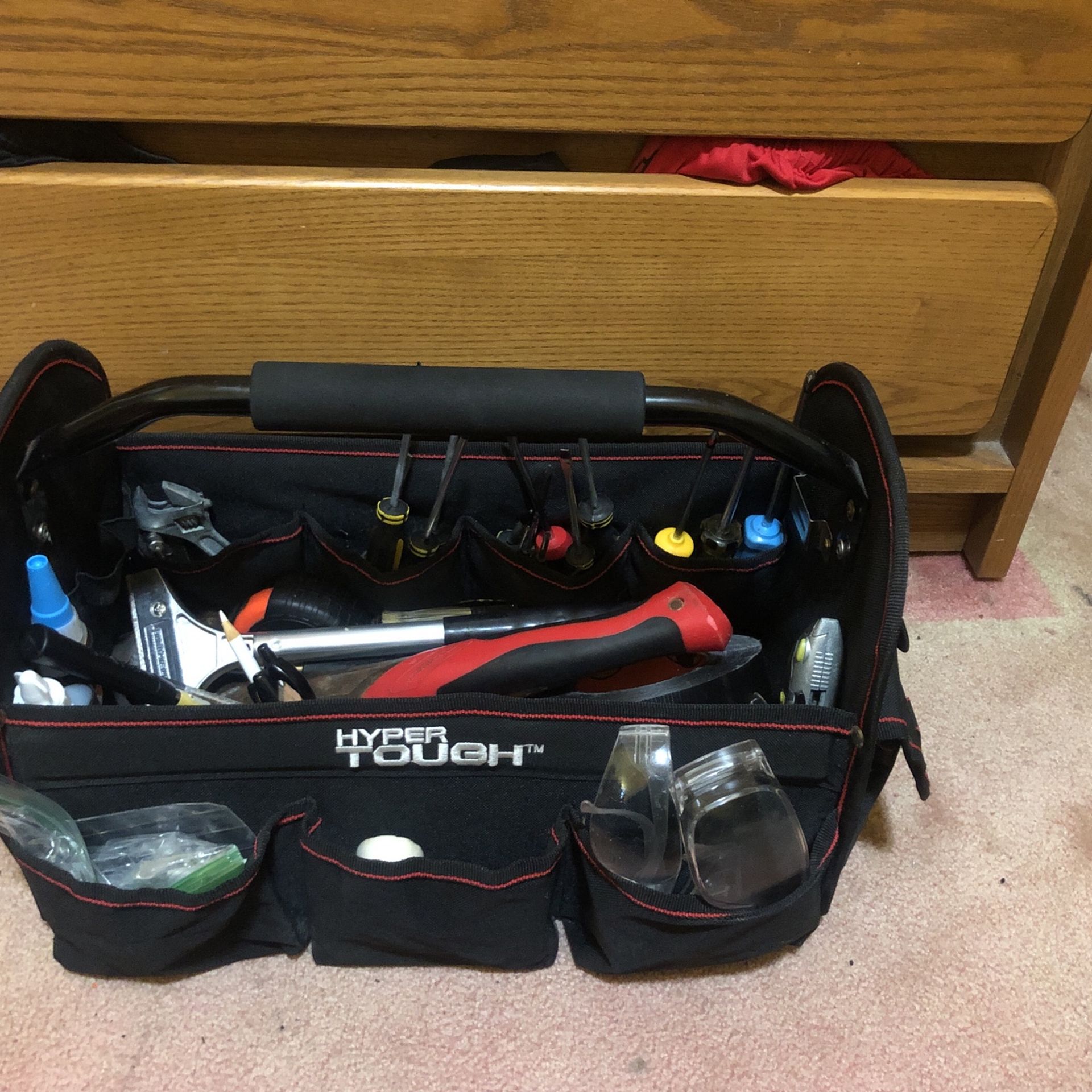 Assortment Of Hand Tools And Tool Box