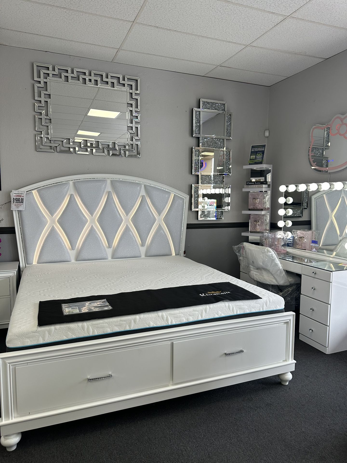 4PC King Bedroom Set