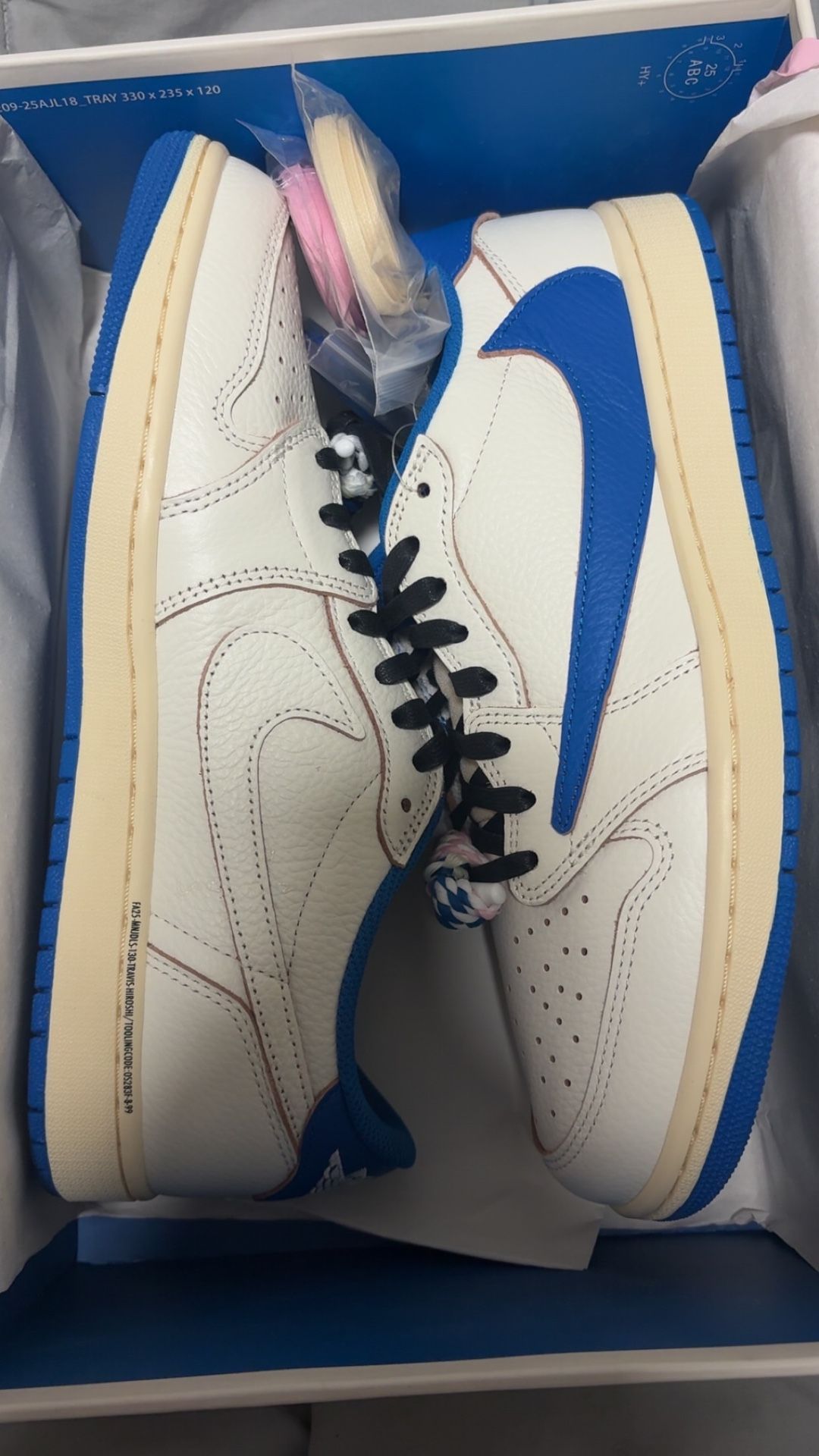 Travis Scott Low “ Reverse Fragment “ UNRELEASED 100% AUTHENTIC