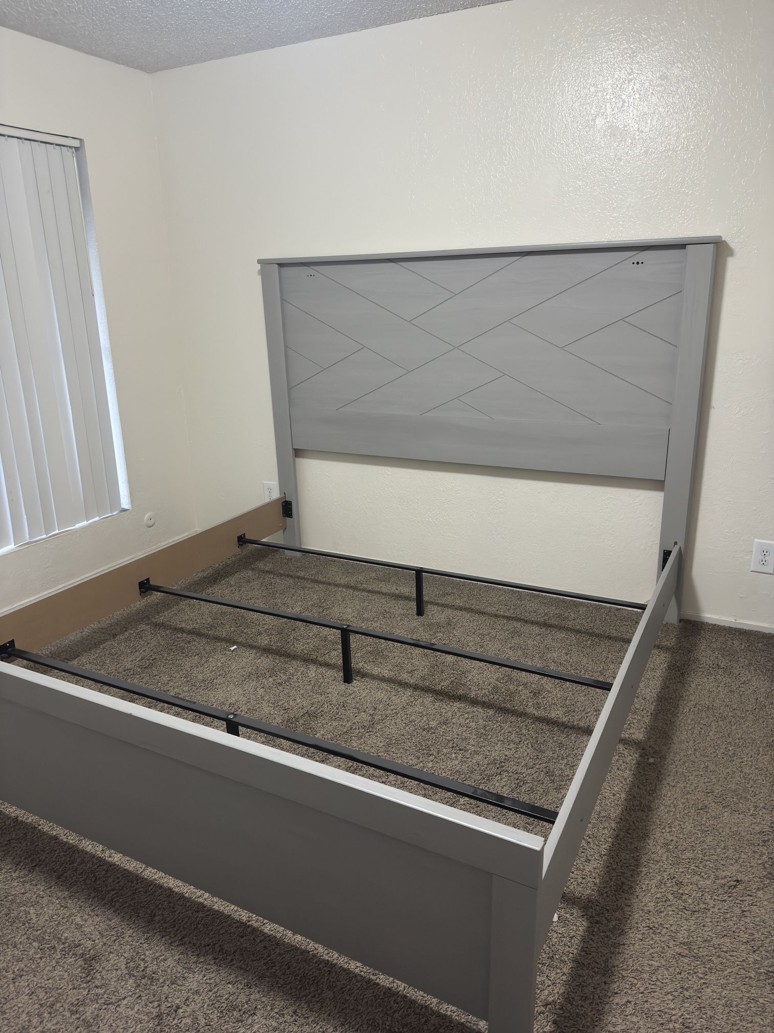 PLEASE BUY MY CAL KING BED FRAME