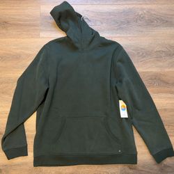 VUORI MEN’S SEASIDE PULLOVER HOODIE - EVERGREEN 