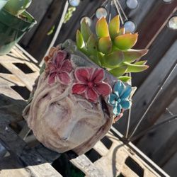 Colorful Lady Planter
