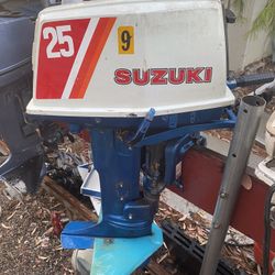 Suzuki 25 Outboard 