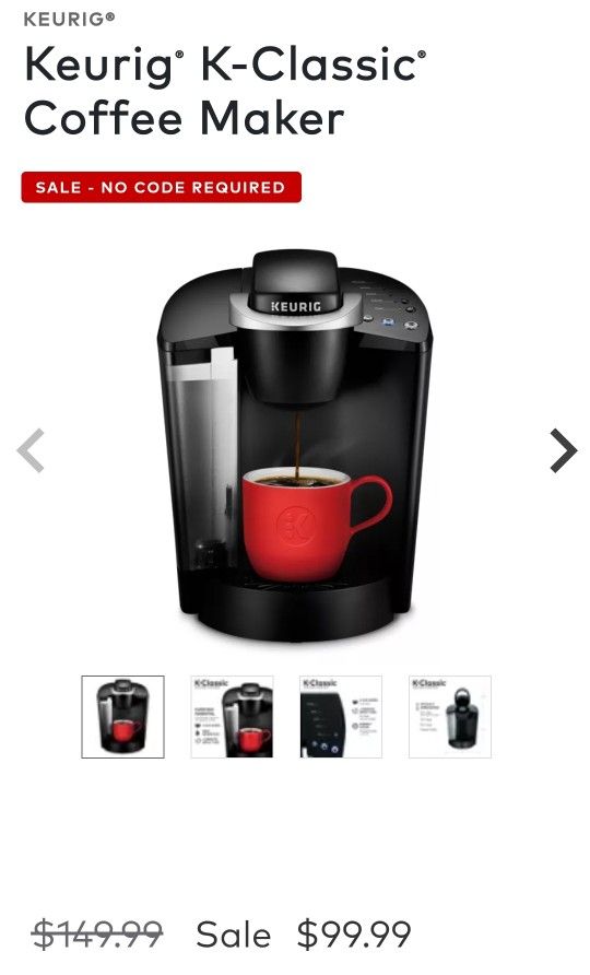 Moving Outa State Sale. Coffee Maker