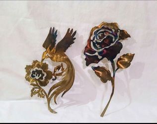 Wall Hangings by
'Refections in Metal' (set of 2)